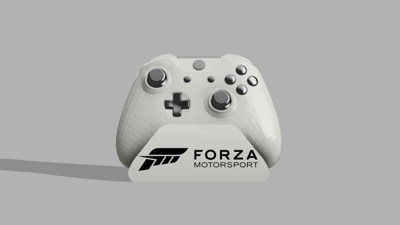 xbox Forza automobilismo ficar pé controlador soporte 3d print model - Mito3D