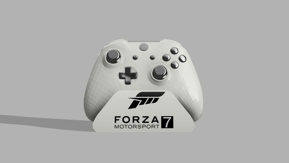 xbox Forza ayakta durmak mando Soporte kontrolör 3d print model - Mito3D