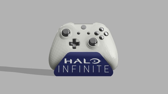 Xbox Halo infini supporter manette soporte 3d print model - Mito3D