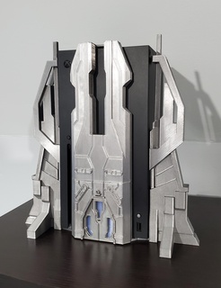 xbox halo structure gaming forerunner 3d print model - Mito3D