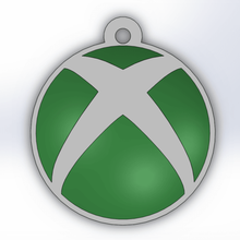 Xbox logo porte clés bijoux clé bague 3d print model - Mito3D