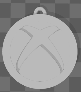 Xbox médaille vidéo Jeux jeu 3d print model - Mito3D