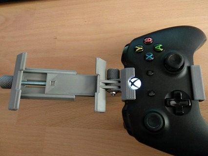 Xbox manette monter modulaire montage système clip jeu vidéo Jeux 3d print model - Mito3D