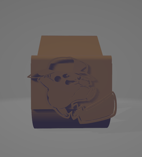 xbox Pikachu supporto 3d print model - Mito3D