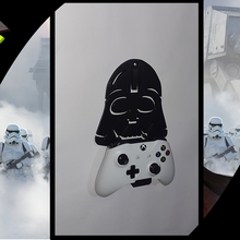 Xbox ps4 manette supporter dark vader étoile guerres jeux vidéos vidéo Jeux montage mural One étoiles Dark Vador 3d print model - Mito3D