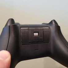 Xbox séries manette batterie couverture gaine powera mise charge gare gadget vidéo Jeux 3d print model - Mito3D