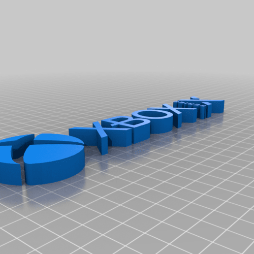 xbox serie logo sign_logos 3D print model - Mito3D