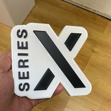 xbox series logo gaming gamer setupgaming logotipo xboxseriesx 3d print model - Mito3D