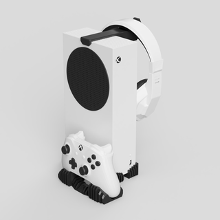 xbox serie monta apoyo jugador refrigeración diseño auriculares controlar 3d print model - Mito3D