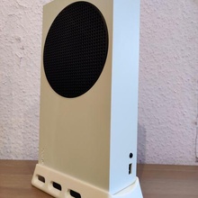 Xbox séries supporter Jeu base moderne portrait verticale 3d print model - Mito3D