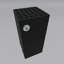 xbox serie estilo frambuesa pi 4 caso funda 3d print model - Mito3D