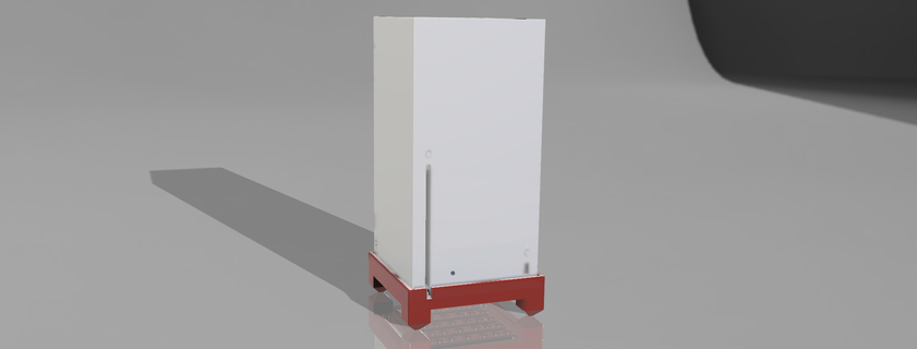 xbox serie x tubo subida juego consola 3d print model - Mito3D