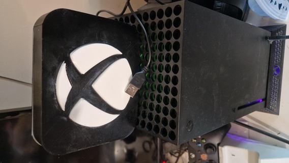 Xbox USB lumière gadget lumières Microsoft signe up 3d print model - Mito3D