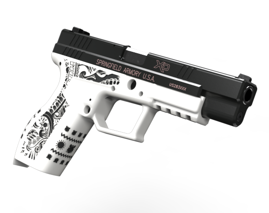 xd-9 40 fullsize aztec glock black lotus xd-9 40 fullsize  3D print model - Mito3D