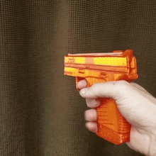 xdsr banda de goma la pistola varios lugar impresión armería 9mm springfield imprimir-en-lugar juguete 3d print model - Mito3D