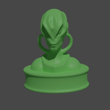 xeboob alieno art alien il busto creatura figura modello monster scifi la scultura spazio le creature 3d print model - Mito3D