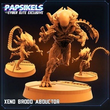 xeno brood abductor aliens sci-fi avp creatures 3d print model - Mito3D