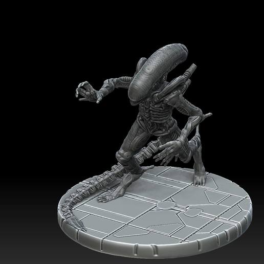 xenomorph 1 jeu 3D print model - Mito3D