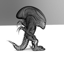 xenomorph alien 3d print model - Mito3D