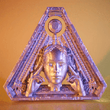xenomorfo cabeza ii Arte decoración cara Giger extraterrestre cyborg ciencia ficción 3d print model - Mito3D