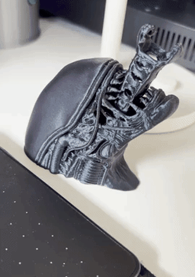 xenomorfo caneta estilete suporte estrangeiro ficar pé alienígenas wacom 3d print model - Mito3D