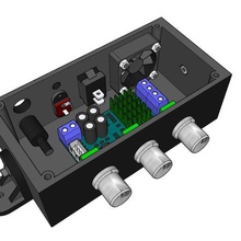 xh m567 amplificador caixa resfriamento dc ventilador 3d print model - Mito3D