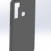 xiami redmi note8 cell phone 3d print model - Mito3D