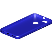 xiaomi a1 3d stl obj flexível caso de telefone flex vários 3d print model - Mito3D