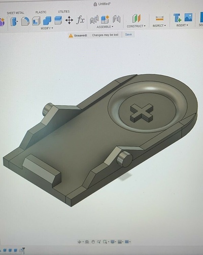xiaomi g10 dust compartment release button replacement parts spare repair diy 3d print model - Mito3D