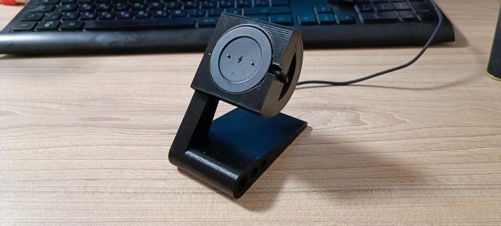 xiaomi mi watch charger stand gadget 3d print model - Mito3D