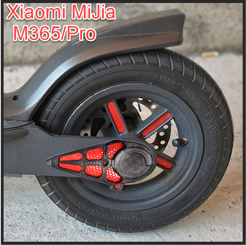 xiaomi mijia m365 pro arrière roue écrou côté couverture gaine 2 365 électrique scooter 3D print model - Mito3D