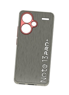 xiaomi redmi note 13 pro+ logo v20 closed case smartcase cover housing phone smartphone tpu mobile pro 3d print model - Mito3D