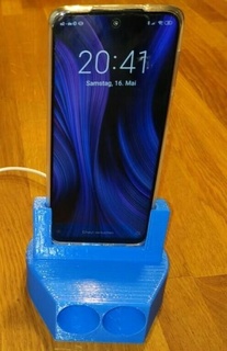 Xiaomi redmi Hinweis 9s Stand Docking Bahnhof iPhone Handy Mobiltelefon Telefon 3d print model - Mito3D