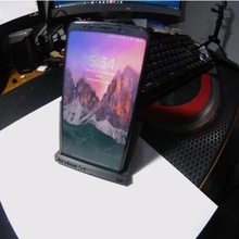 xiaomi redmi stand 5 plus divers booth jannie smartphone table support 3d print model - Mito3D