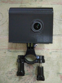 xiaomi yi snap-on rain shield v10 camera video gadget 3d print model - Mito3D
