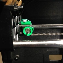 xidler tool accuracy backlash belt replicator2 replicator 2 tension 3d printer parts 3d print model - Mito3D