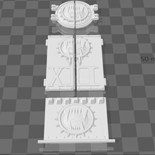 xii Legion Ikonographie 30k Deimos detailliert Innere Nashorn Spiel Esser 3d print model - Mito3D