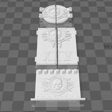 xiv legion iconography 30k deimos high detailed interior rhino game death guard iconograhpy 3d print model - Mito3D
