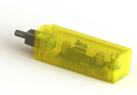 xl6009 degrau caso bainha ajustável arduino bode conversor lm2587s lm2596 fornecem cobrir regulador voltagem voltímetro eletrônicos 3d print model - Mito3D