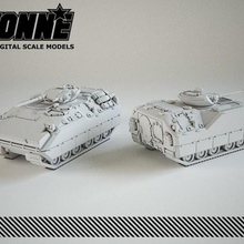 xm723 micv military vehicle game tank scalemodel airplane toy wargaming miniature 3d print model - Mito3D
