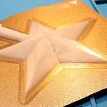 xmas star christmas tree topper 3d print model - Mito3D