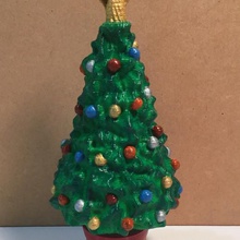 xmas ağacı melek yıldız ev Noel masa ofis süs 3d print model - Mito3D