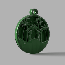 Navidad árbol pelota decoración v2 hora diciembre 3d print model - Mito3D