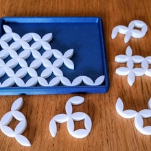 xo Puzzle Spiel Original einzigartig Kunst 3d print model - Mito3D