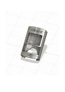 xp deus 2 Fall Mantel Metall Detektor Abdeckungen 3d print model - Mito3D