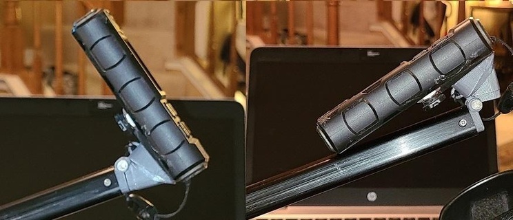 xp Deus orx articulé éloigné agrafe titulaire soutien boucle sport air 3d print model - Mito3D