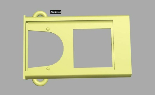 xp orx scafo clip deus rivelatore rilevamento libero 3d print model - Mito3D