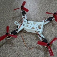 xpander 180mm dobrável compacto fpv racing drone gadget 3d print model - Mito3D
