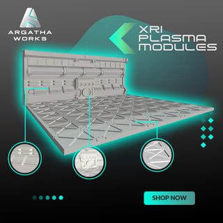 xr plasma módulo terreno reactores 3d print model - Mito3D