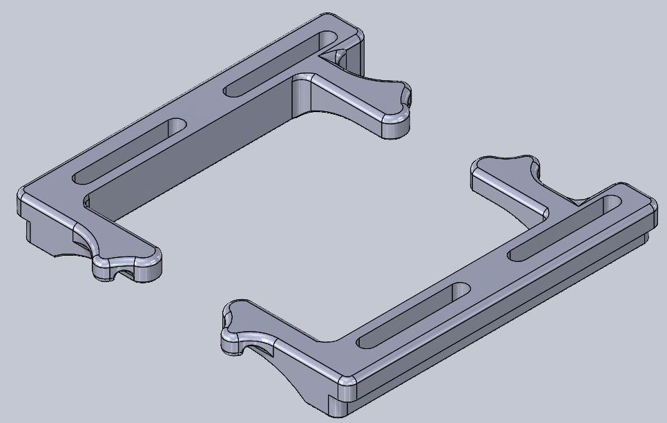 röntgen xb2 pil kulp destek ring radyo kontrollü araba rc takım ae b7 3D print model - Mito3D